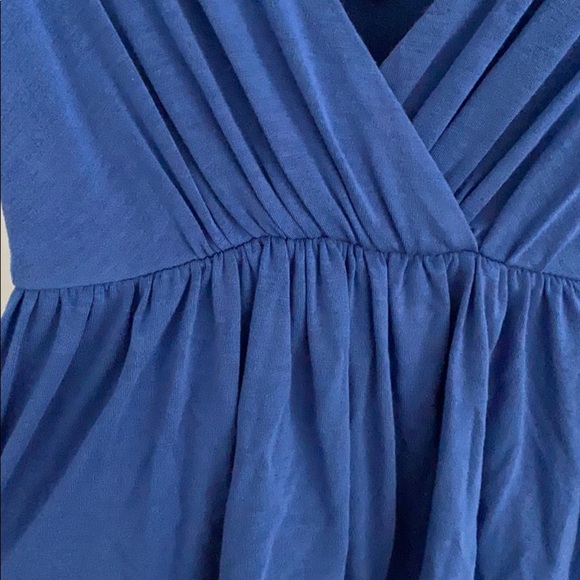 J.Crew Blue Tiered Ruffle Dress - Picture 3 of 5